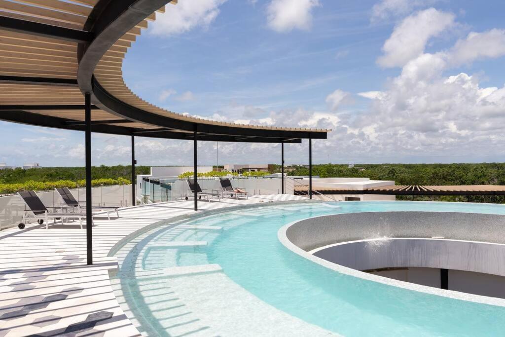 Peaceful Studio With Nature Vibes - 360º Pool Appartement